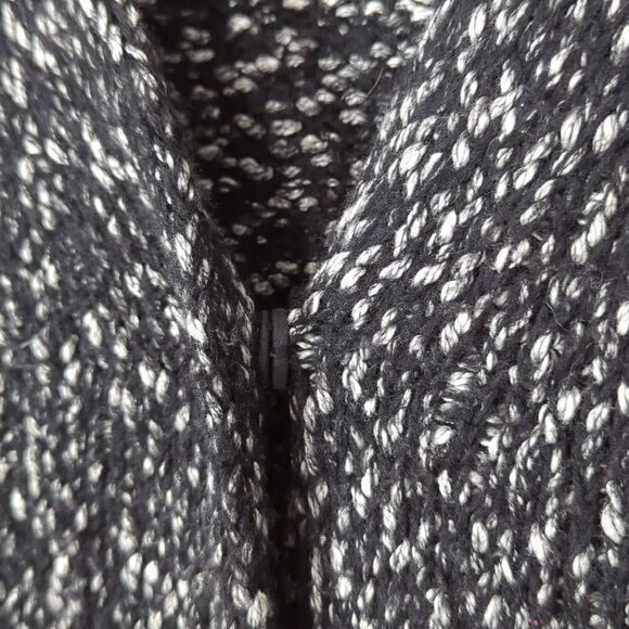 J. McLauglin Sweater Womens Small Black Duster Cardigan Wool - Picture 5 of 10